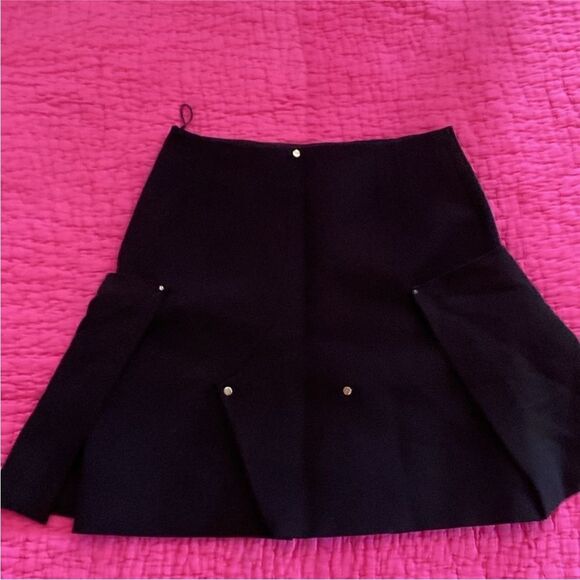 Marios Schwab Elegant Black Skirt, US2 - Picture 4 of 8